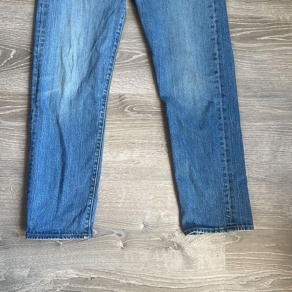 LEVI'S Wedgie Straight Ankle in Jive Sound - Picture 6 of 11